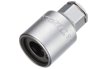 トップ工業 電動ドリル用全ネジソケットアダプター (ZSA-3)(W3/8用)(対辺17mm/12角ソケット対応)